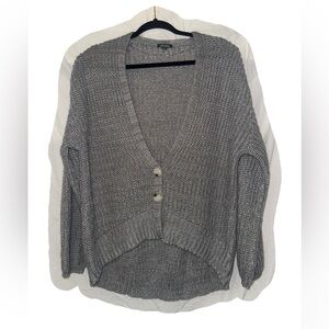 Wild Fable Gray Knit Cardigan